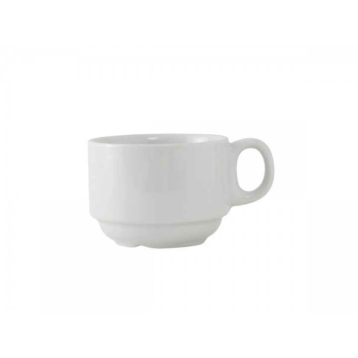 7 Oz. Stackable Cup, Rolled Edge, Bright White, Alaska - 36/Case