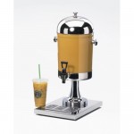 Cal-Mil 1010 Stainless Steel Acrylic Beverage Dispenser (Ice Chamber)