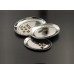 Stainless Steel, Hammered Tray, Oval, Small 15 Lx11 Wx3/4 H - 6/Case
