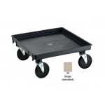 Traex® Rack-Master® Recycled Rack Dolly Base with 2 Locking Casters