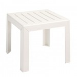 16"x16" Low Table, Bahia, White - 12/Case