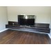 Living room TV stand Mahogany, Ply Stained Soft closing drawers