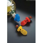 Bottle Stoppers, Plastic, Red/Yellow/Blue - 72/Case