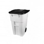BRUTE® Rollout Container with Lid - 2/Case