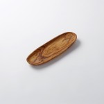 12"x4.5" Olive Wood Platter - 12/Case
