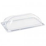 Cal-Mil 1375 Clear Chafer Cover w/ Flip Lid