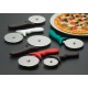 Pizza Cutter, Plastic Handle W/White Handle, 4 Dia. 4 Dia. Wheel W/ White Handle - 72/Case
