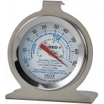 Freezer/Refrig Thermometer, 2" Dial - 12/Case