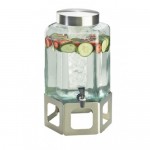 Cal-Mil 1111-55 Stainless Steel Cutout Beverage Dispenser (Ice Chamber)