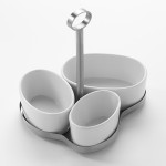 Serving Cup, Porcelain, 2 Oz. 2 Lx2-3/4 Wx1-1/2 H - 48/Case