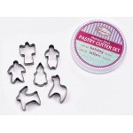 Cookie Cutter Set, Holiday, S/S - 12/Case