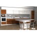 Kitchen unit - mahogany and high gloss.