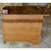 900x600x850 mm. Fine dining wooden trolley. Ply, Recycled Fijian Teak timber.