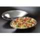 Stainless Steel, Hammered Bowl, Oval, 144 Oz. 18-5/8 Lx14-1/4 Wx2-1/2 H - 4/Case