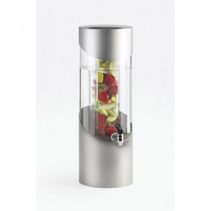Cal-Mil 1990-3INF-55 Round Stainless Steel Beverage Dispensers (Infusion Chamber)