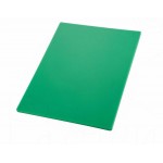 12" x 18" x 0.5" Cutting Board, Green - 6/Case