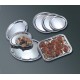 Stainless Steel Serving Tray, Oval, Afforadable Elegance, Large 15 Lx10 Wx1/2 H - 24/Case