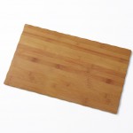 Serving Board, Melamine, Rectangular, Bamboo 20-7/8 Lx12-1/2 Wx3/8 H - 12/Case