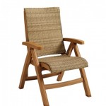 Chair, Java All-Weather Wicker Honey - 2/Case