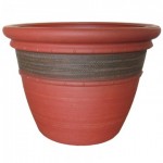 23" Planter, Cordoba Red Clay - 3/Case