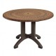 42" Table, Round, , Sumatra, Wicker Decor - 12/Case