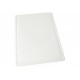 15" x 20" x 0.5" Cutting Board, Grooved, White - 6/Case