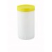 1 Ltr Liquor/Juice Pour Bottle, Spout & Lid, Yellow - 12/Case
