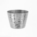 Sauce Cup, Stainless Steel, Round, Hammered, 2.5 Oz. 2-1/4 Dia.x1-3/4 H - 576/Case