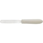 4" x 0.75" Blade Bakery Spatula, White - 24/Case