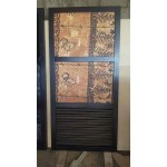 Castaway Door, mahogany, tapa