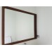 25mm mirror with Mahogany frame 2000x900 mm