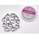 Cookie Cutter Set, Shapes, S/S - 12/Case