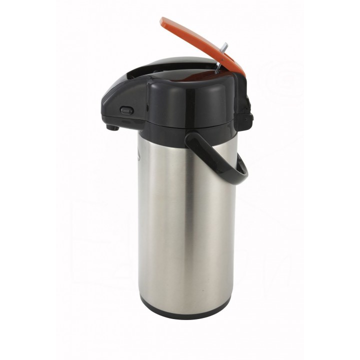 2.5 L, Level-Top Vacuum Server, Stainless Steel Body, Decaf