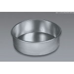 Round Cake Pan, Aluminum, 6 Dia. 6 Diax3 H - 12/Case