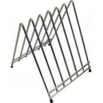 6 Slots Cutting Board Rack, Chrome Plated - 6/Case