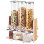 3/2.7 Ltr Bins Cereal Dispenser, Eco Modern - 1/Case