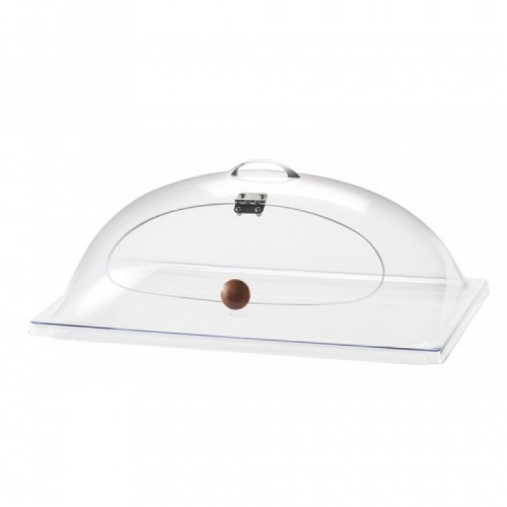 Cal-Mil 367-10 Clear Chafer Cover with Front Door (10Wx12Dx4.5H)