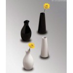Bud Vase, Ceramic, Tower, White 1-1/2 Wx4 H - 144/Case