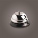 3.4" Dia. Call Bell, Nickel Plated, Silver - 144/Case