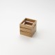 6.25"x5.75" Crate, Bamboo - 8/Case