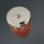 3.2"x3.2" Condiment/Relish Jar, S/S, Silver - 24/Case