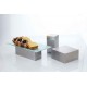 RISER, STAINLESS STEEL, CUBE, 4 H 8 L X 8 W X 4 H - 10/Case