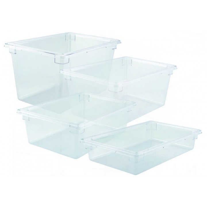 18"x26"x6" Food Storage Box, Standart Weight, Polycarbonate