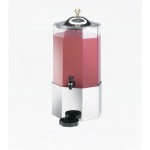 Cal-Mil 152-SS Octagon Stainless Steel Acrylic Beverage Dispenser