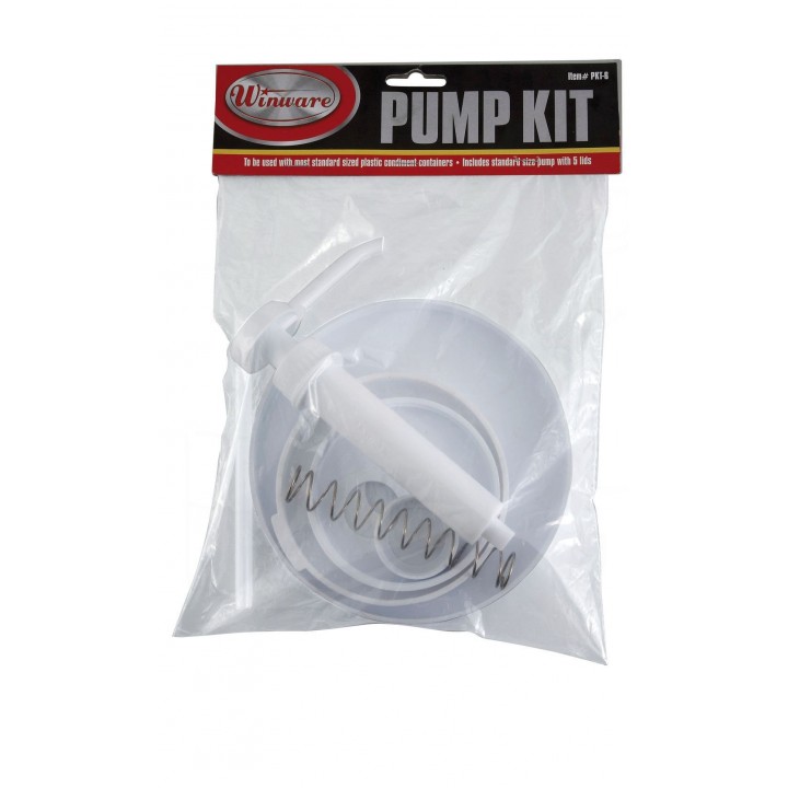 5 Lids Pump Kit - 12/Case