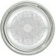 14" Serving Tray, Round, Chrome Plated - 12/Case