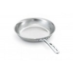 Tribute® Fry Pan with Natural Finish and plated handle