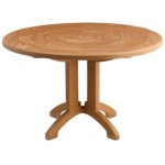 48" Table, Round,  Atlantis, Teakwood - 12/Case