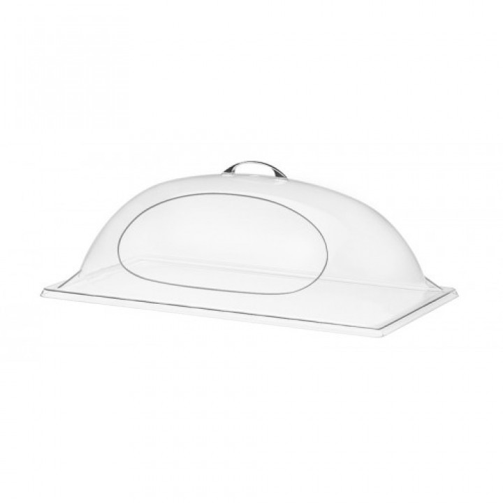 Cal-Mil 324-10 Dome Covers with Side Cut (10Wx12Dx4.5H)
