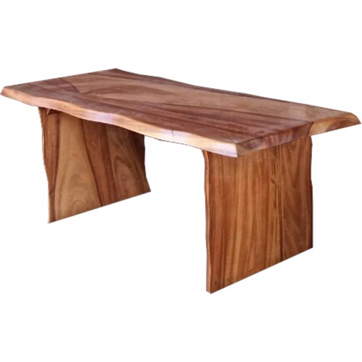 Part of Tribal outdoor dining table. Raintree. , Bench 1250x400x450